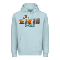 Blue Mist he is risen indeed matthew 28 6 jesus christ easter Premium Hoodie - Jasminsmagicworld