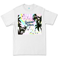 White summer vibes with birds Premium Tee - TumblerDesignByShophia