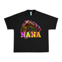 Black football nana Urban Heavy Tee - OliviaCreatesArt