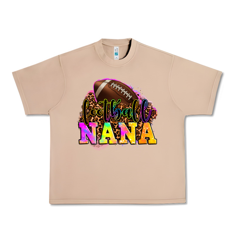 Football Nana Urban Heavy Tee by OliviaCreatesArt | Teevron
