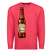 Cardinal red beer bottle Premium Sweatshirt - AdoDesignShop