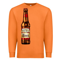 Carrot red beer bottle Premium Sweatshirt - AdoDesignShop