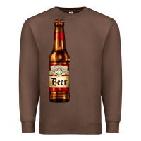 Chestnut red beer bottle Premium Sweatshirt - AdoDesignShop