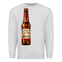 Dove Grey red beer bottle Premium Sweatshirt - AdoDesignShop