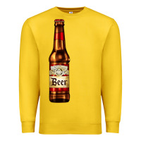 Lemon red beer bottle Premium Sweatshirt - AdoDesignShop