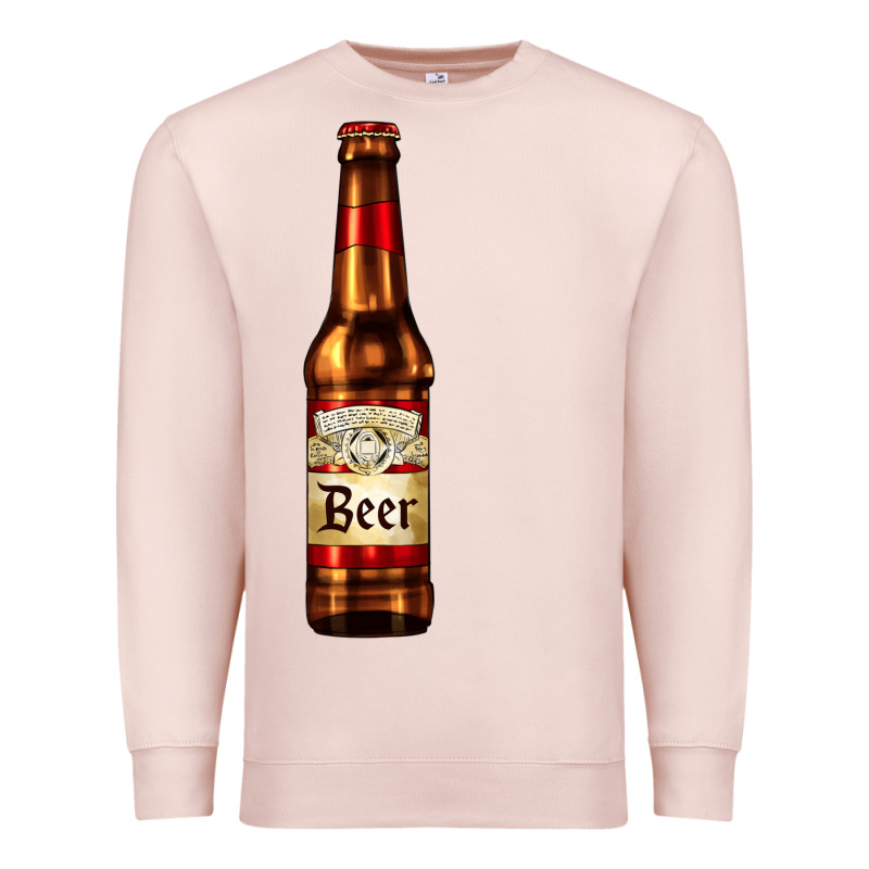 Red Beer Bottle Premium Sweatshirt by AdoDesignShop | Teevron