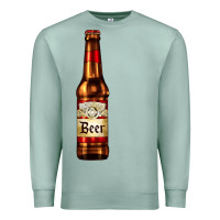 Seafoam red beer bottle Premium Sweatshirt - AdoDesignShop