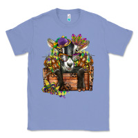 Colony Blue mardi gras goat Classic Tee - CowGirlArtShop