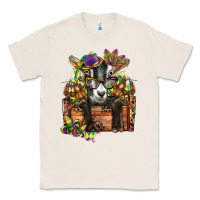 Natural mardi gras goat Classic Tee - CowGirlArtShop