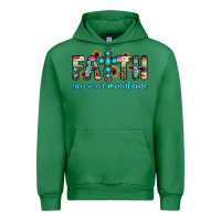 Emerald faith can move mountains Urban Hoodie - JahusDesignShop