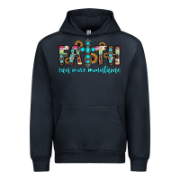 Navy faith can move mountains Urban Hoodie - JahusDesignShop