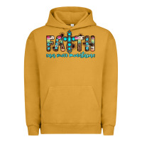 Pigment Peanut Butter faith can move mountains Urban Hoodie - JahusDesignShop