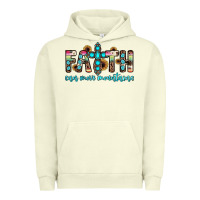 Pigment Pistachio faith can move mountains Urban Hoodie - JahusDesignShop