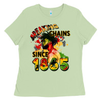 Matcha breaking chains since 1865 Ladies Tee - CowGirlArtShop