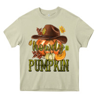 Mossy Howdy Pumpkin Heavy Core Tee - texasbilliewilder