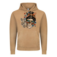 Vintage Camel American Mother skull Vintage Hoodie - FaDigitalArtStudio