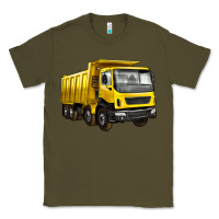 Army Green dump truck Classic Tee - Artiststas