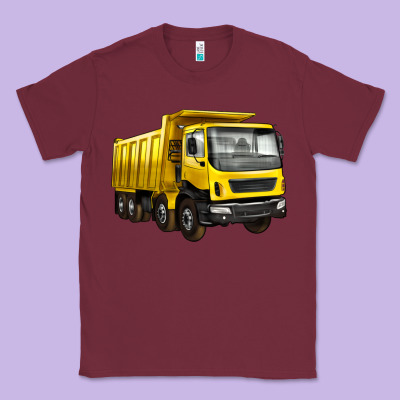 Dump Truck Classic Tee Designed By Artiststas
