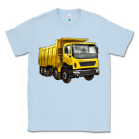 Dusty Blue dump truck Classic Tee - Artiststas