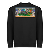 Black love texas armadillo license plate Heavyweight Sweatshirt - BarkalooDesign