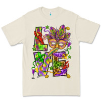 Bone Mardi Gras love Premium Tee - HowdyJamesFarm