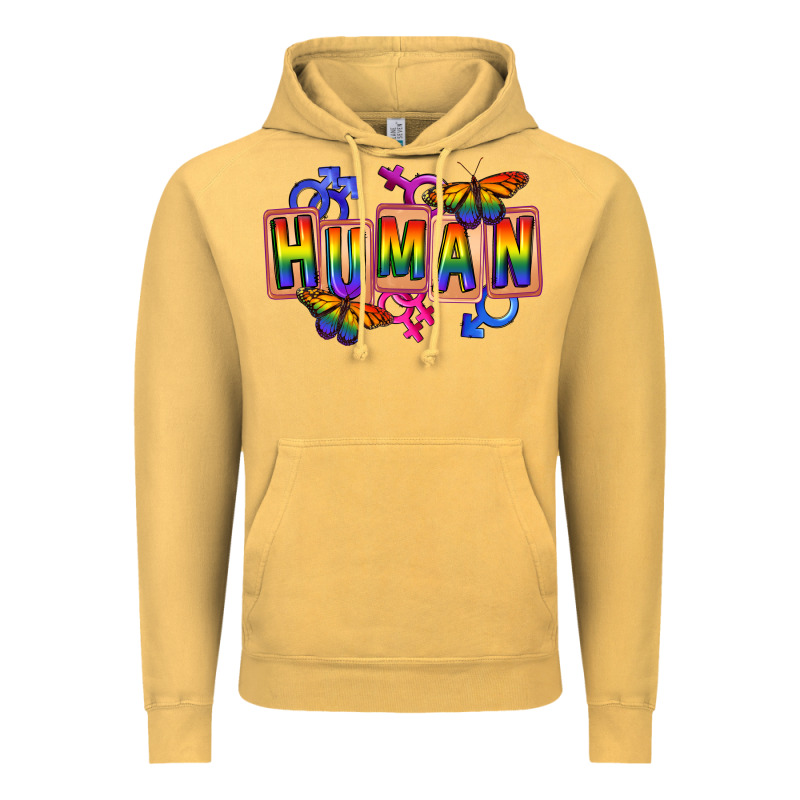 Human Pride Vintage Hoodie by FaDigitalArtStudio | Teevron
