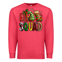Cardinal elf squad with elf hat and socks Premium Sweatshirt - AdoDesignShop