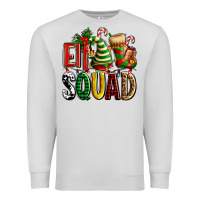 Dove Grey elf squad with elf hat and socks Premium Sweatshirt - AdoDesignShop