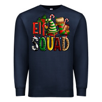 Navy elf squad with elf hat and socks Premium Sweatshirt - AdoDesignShop