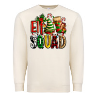 Sandshell elf squad with elf hat and socks Premium Sweatshirt - AdoDesignShop