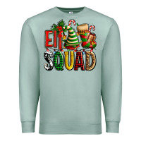 Seafoam elf squad with elf hat and socks Premium Sweatshirt - AdoDesignShop