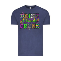 Vintage Denim drink drank drunk mardi gras olivia Vintage Tee - OliviaCreatesArt