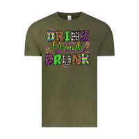 Vintage Olive drink drank drunk mardi gras olivia Vintage Tee - OliviaCreatesArt