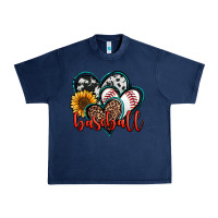 Navy baseball hearts Urban Heavy Tee - Jasminsmagicworld