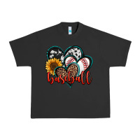 Pigment Black baseball hearts Urban Heavy Tee - Jasminsmagicworld