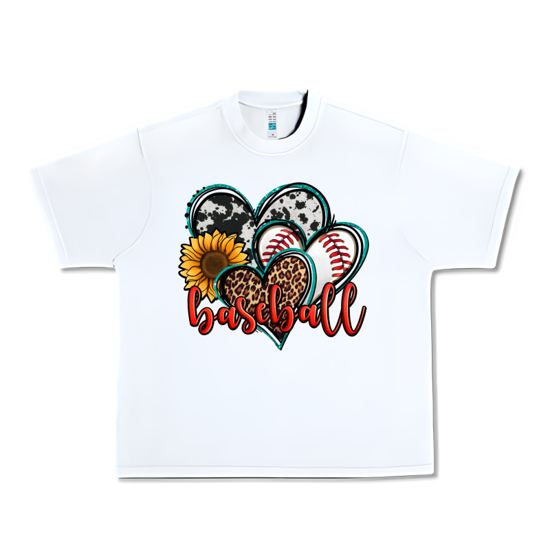 Baseball Hearts Urban Heavy Tee by Jasminsmagicworld | Teevron