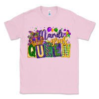 Bubblegum Pink mardi gras queen Classic Tee - CowGirlArtShop