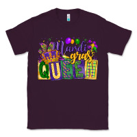 Plum mardi gras queen Classic Tee - CowGirlArtShop