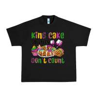 Black king cake calories don't count mardi gras Urban Heavy Tee - OliviaCreatesArt