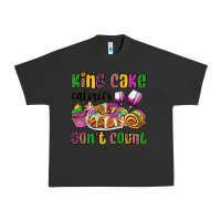 Pigment Black king cake calories don't count mardi gras Urban Heavy Tee - OliviaCreatesArt