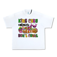 King Cake Calories Don't Count Mardi Gras Urban Heavy Tee | Teevron