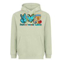 Matcha peace love hanukkah Heavyweight Hoodie - AdoDesignShop