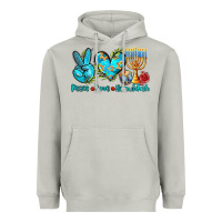 Moon Dust peace love hanukkah Heavyweight Hoodie - AdoDesignShop