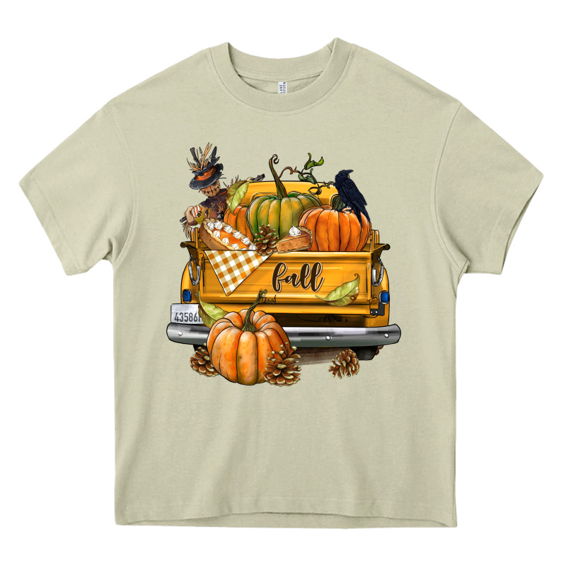 Fall Truck Heavy Core Tee by texasbilliewilder | Teevron