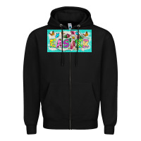Black easter cross license plate template Zipper Hoodie - BarkalooDesign