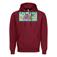 Burgundy easter cross license plate template Zipper Hoodie - BarkalooDesign