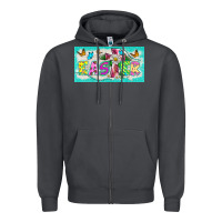 Smoke easter cross license plate template Zipper Hoodie - BarkalooDesign