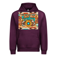 Mauve Wine i'm just out here trusting god Urban Hoodie - JahusDesignShop