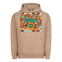 Pigment Burro i'm just out here trusting god Urban Hoodie - JahusDesignShop