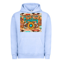 Pigment Grape Ice i'm just out here trusting god Urban Hoodie - JahusDesignShop